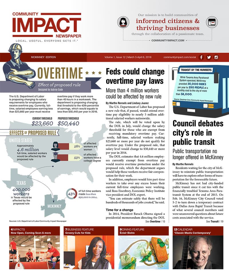 McKinney cover — March 2016