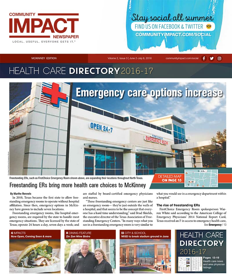 McKinney cover — June 2016