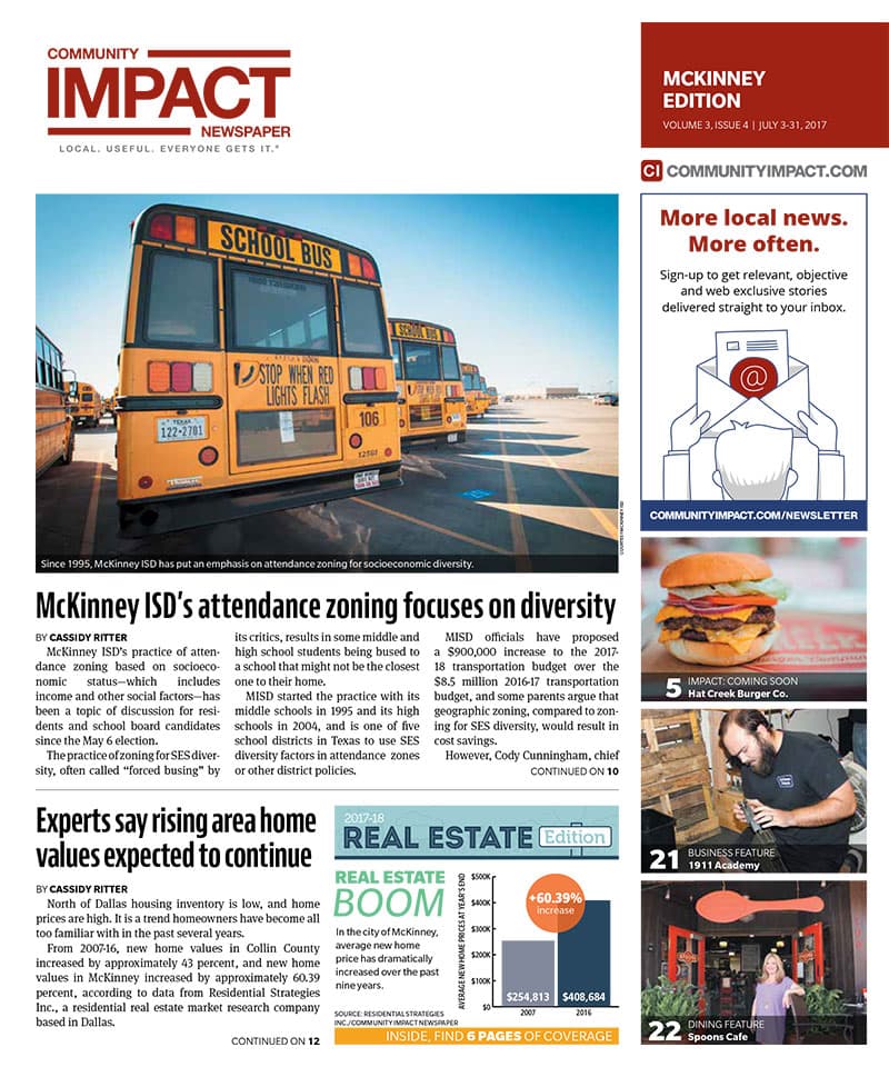 McKinney cover — July 2017