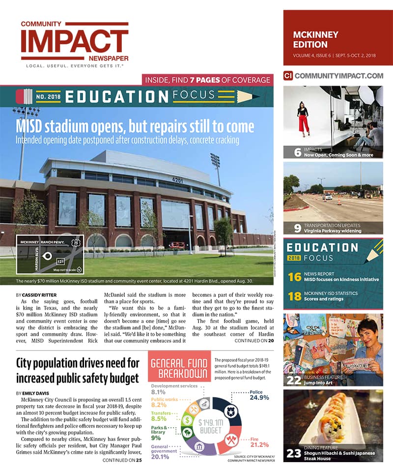 McKinney cover — September 2018