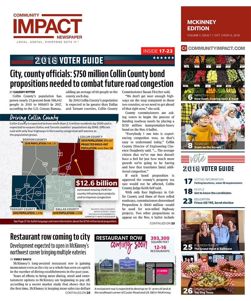 McKinney cover — October 2018