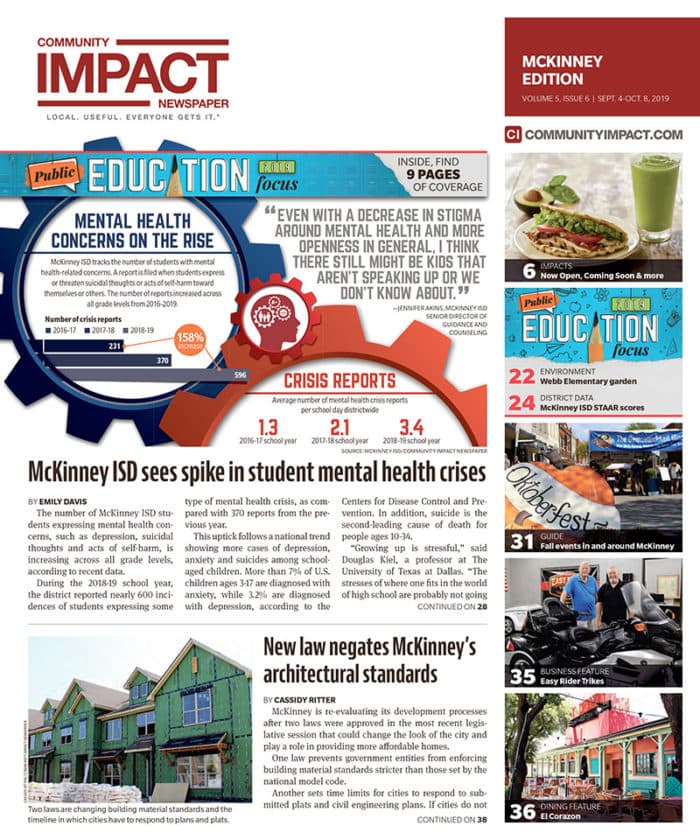 McKinney cover — September 2019