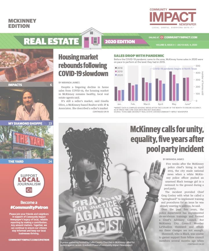 McKinney cover — July 2020