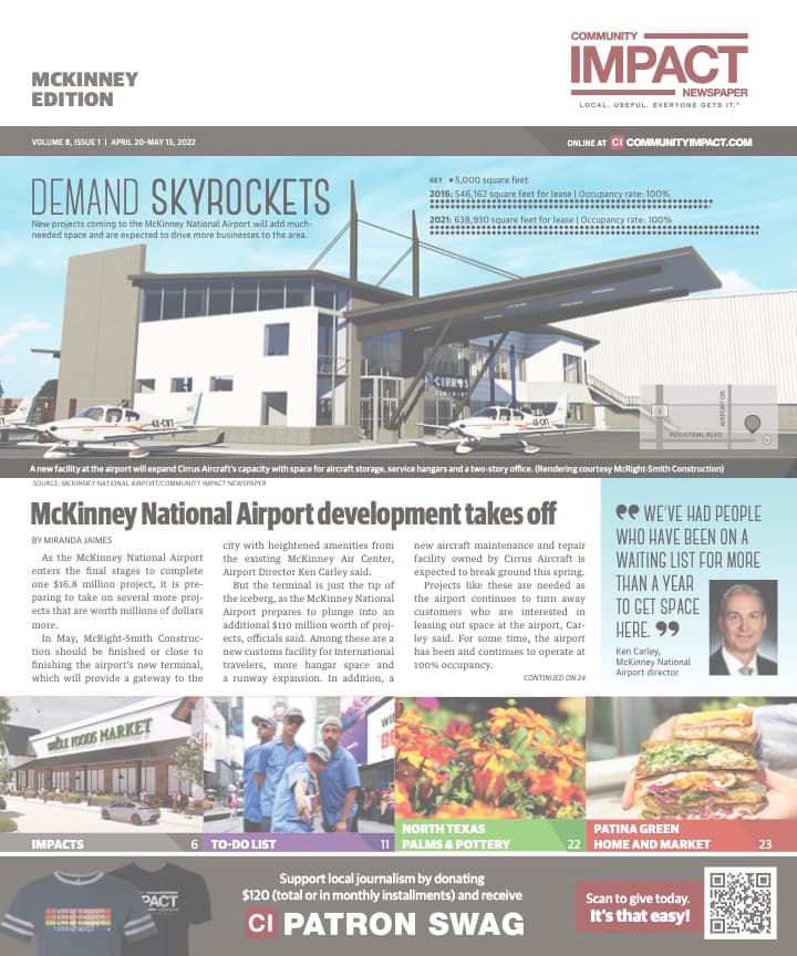 McKinney cover — April 2022