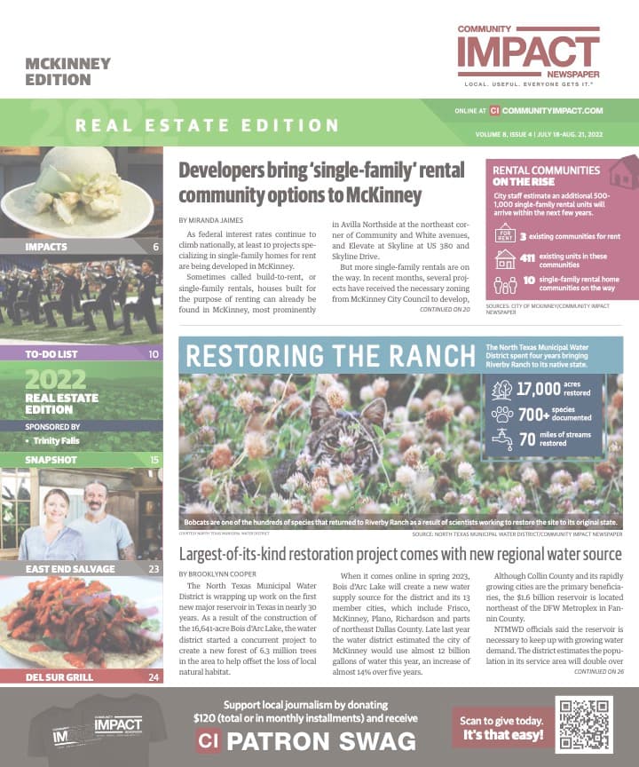 McKinney cover — July 2022