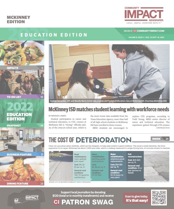McKinney cover — August 2022