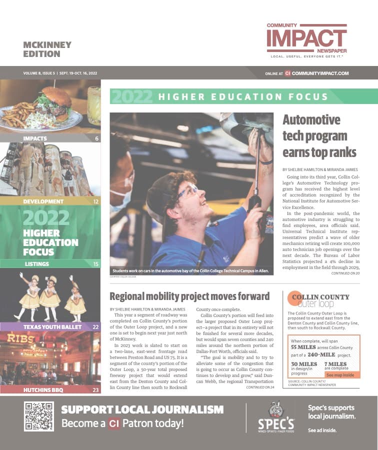 McKinney cover — September 2022