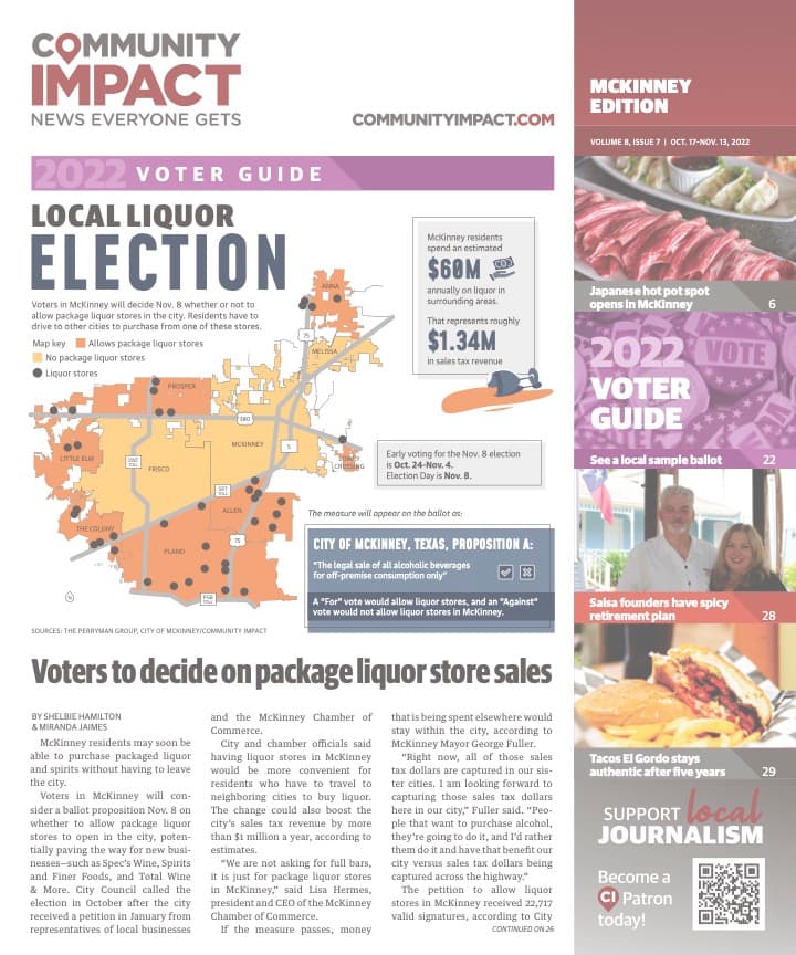 McKinney cover — October 2022
