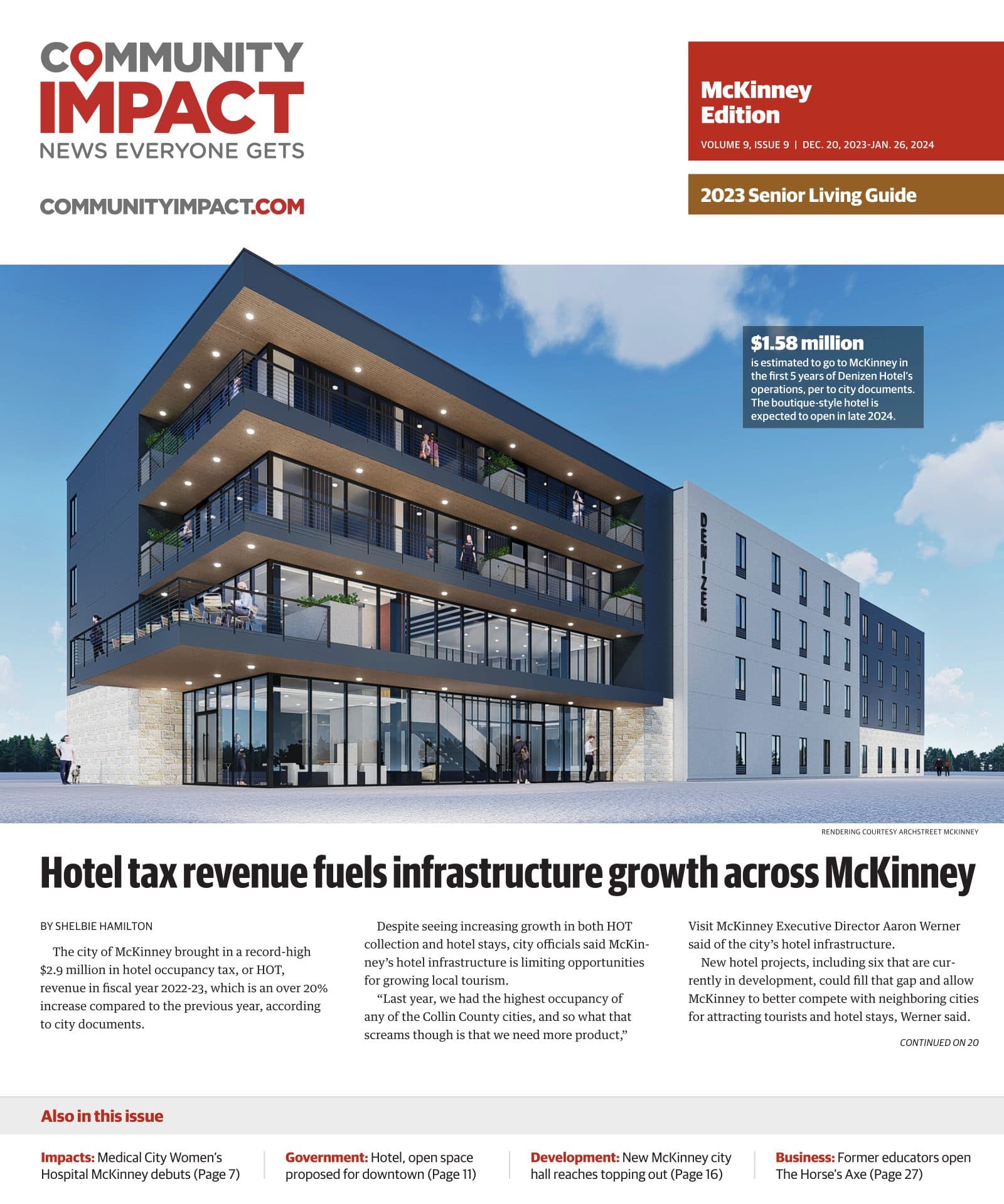 McKinney cover — December 2023