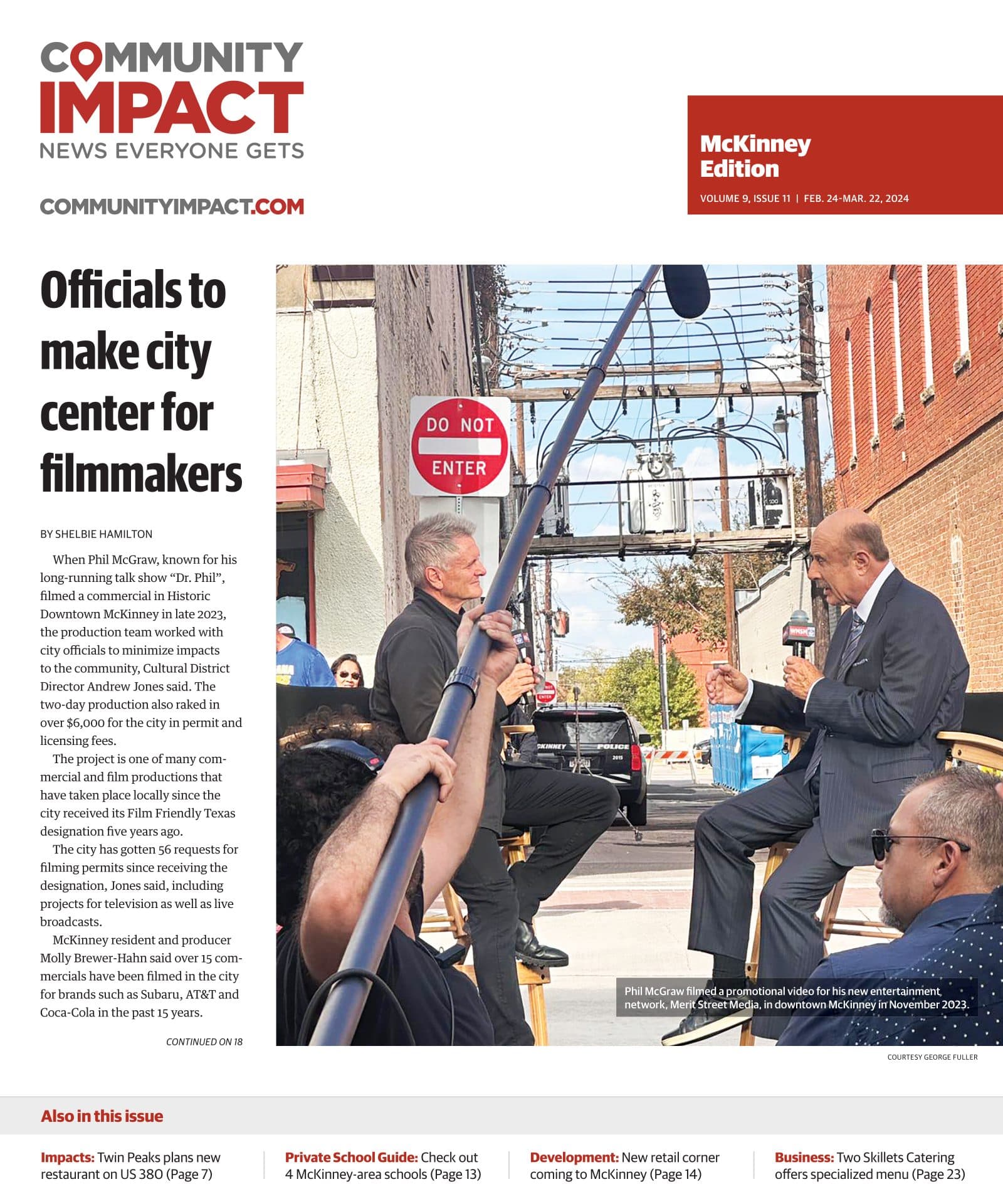 McKinney cover — February 2024