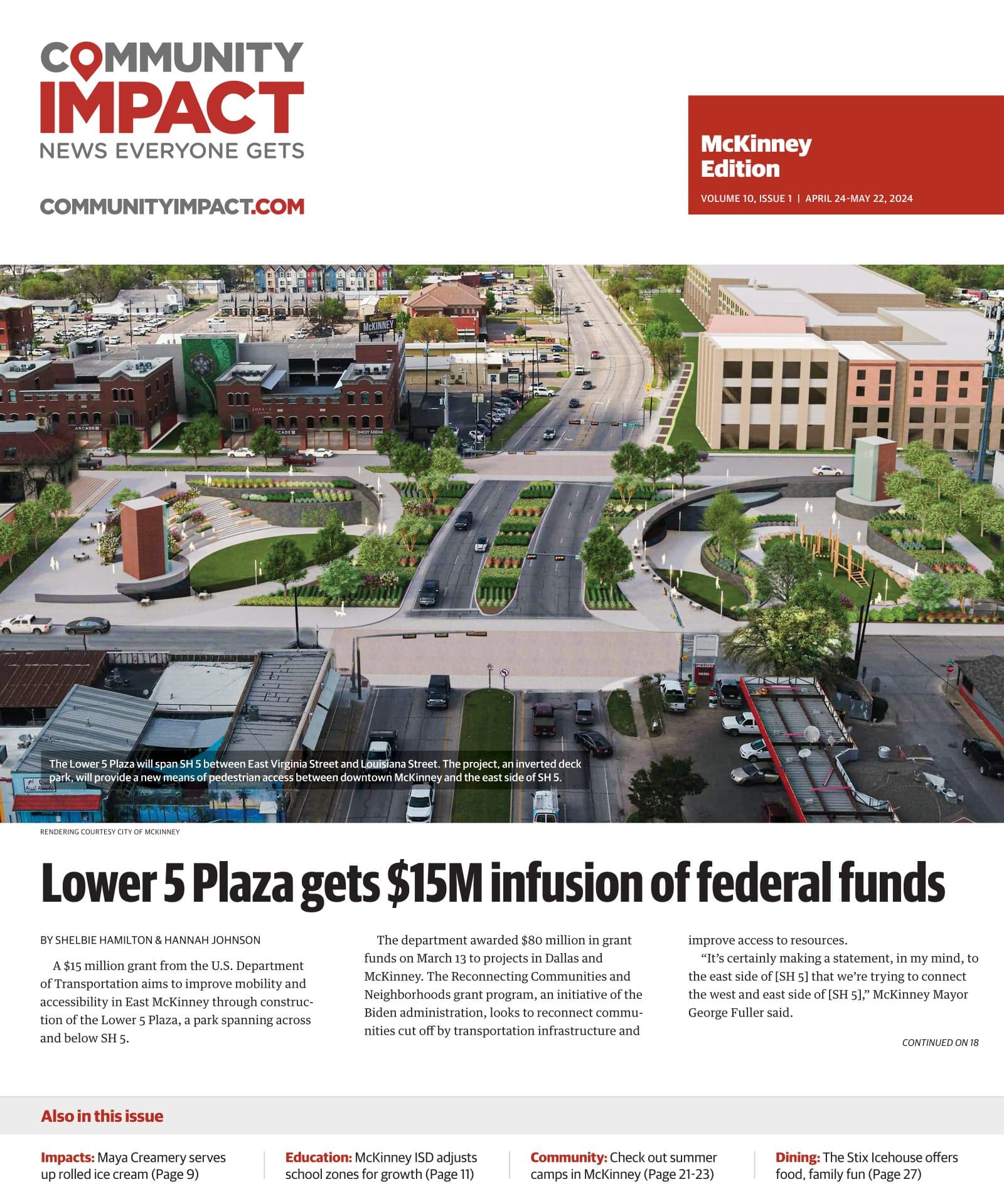 McKinney cover — April 2024