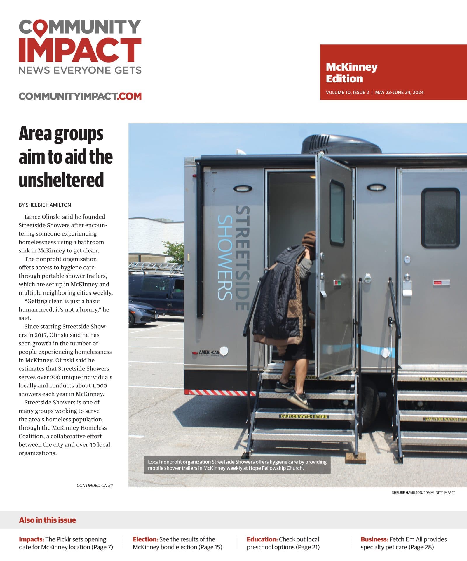 McKinney cover — May 2024