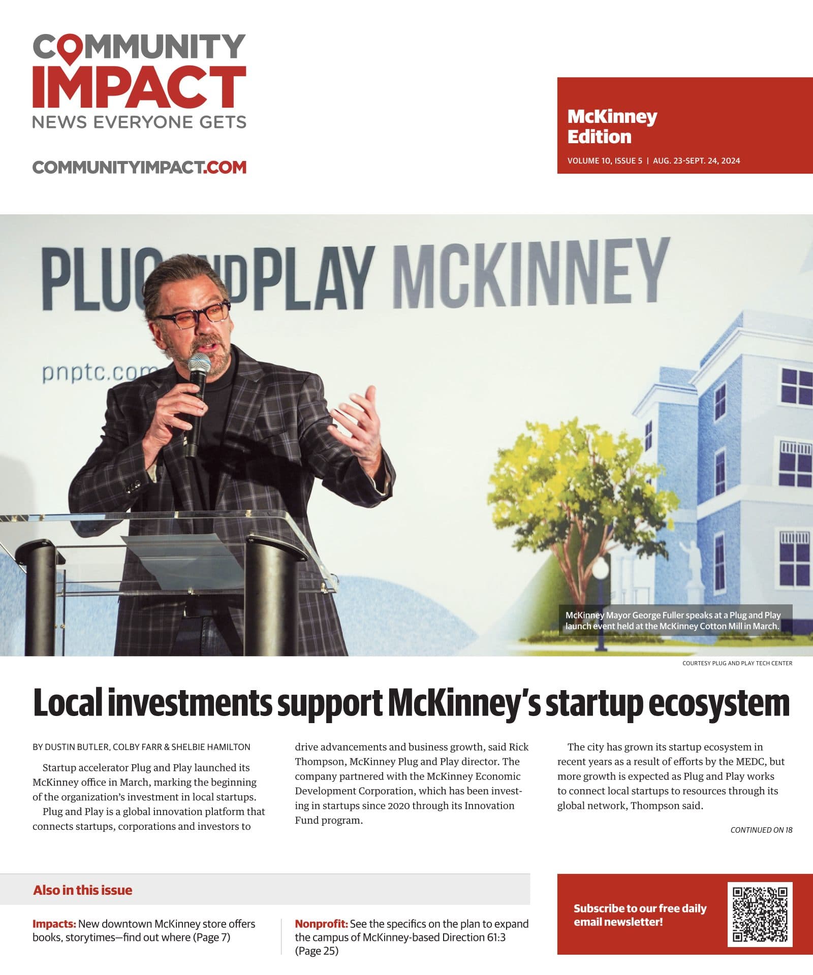 McKinney cover — August 2024
