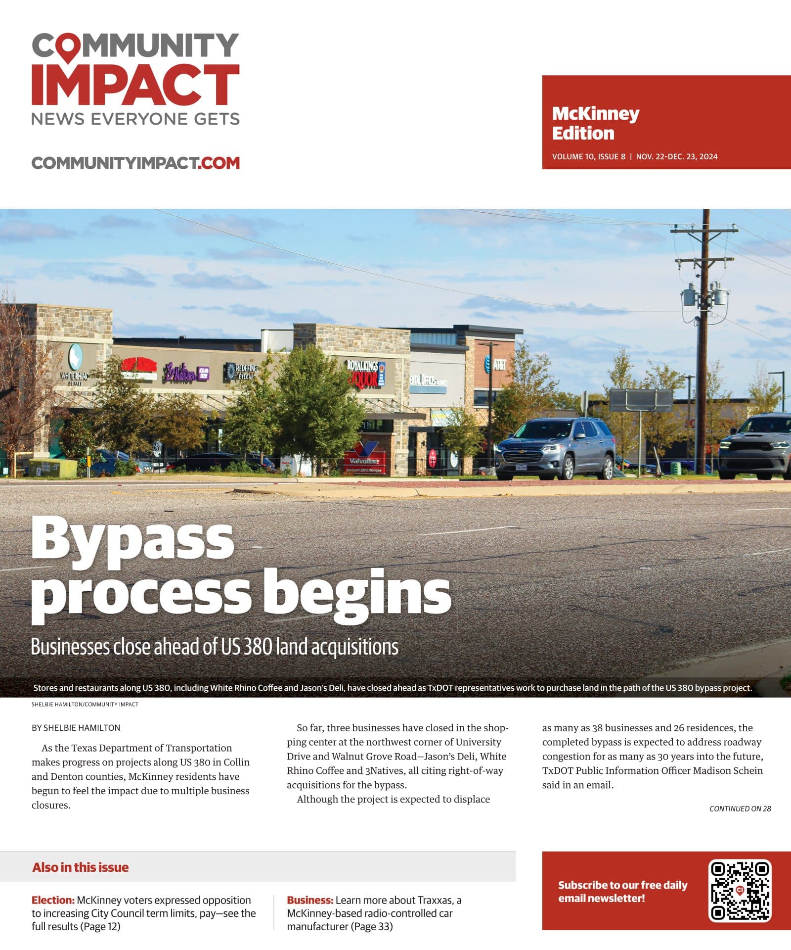McKinney cover — December 2024