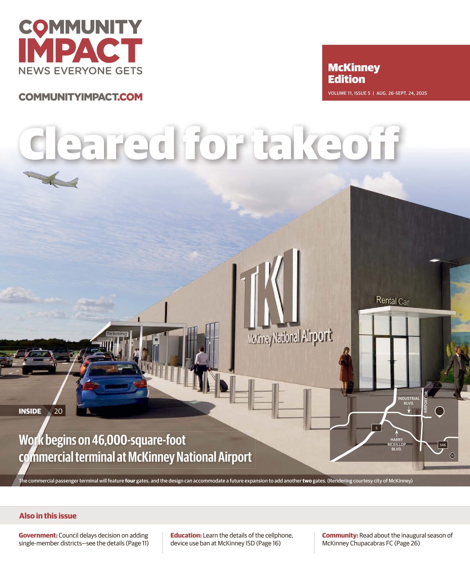 McKinney cover — August 2025
