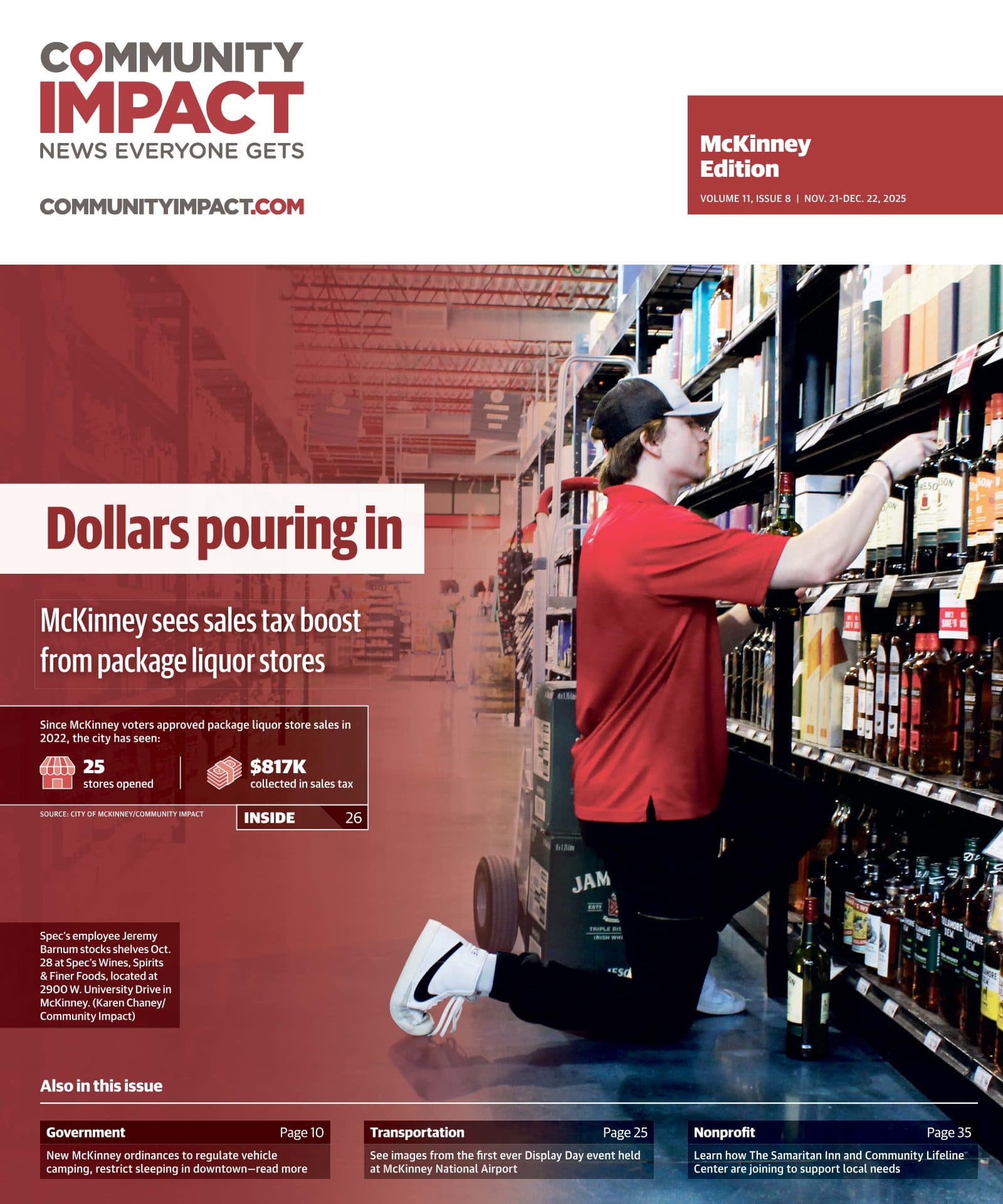 McKinney cover — November 2025