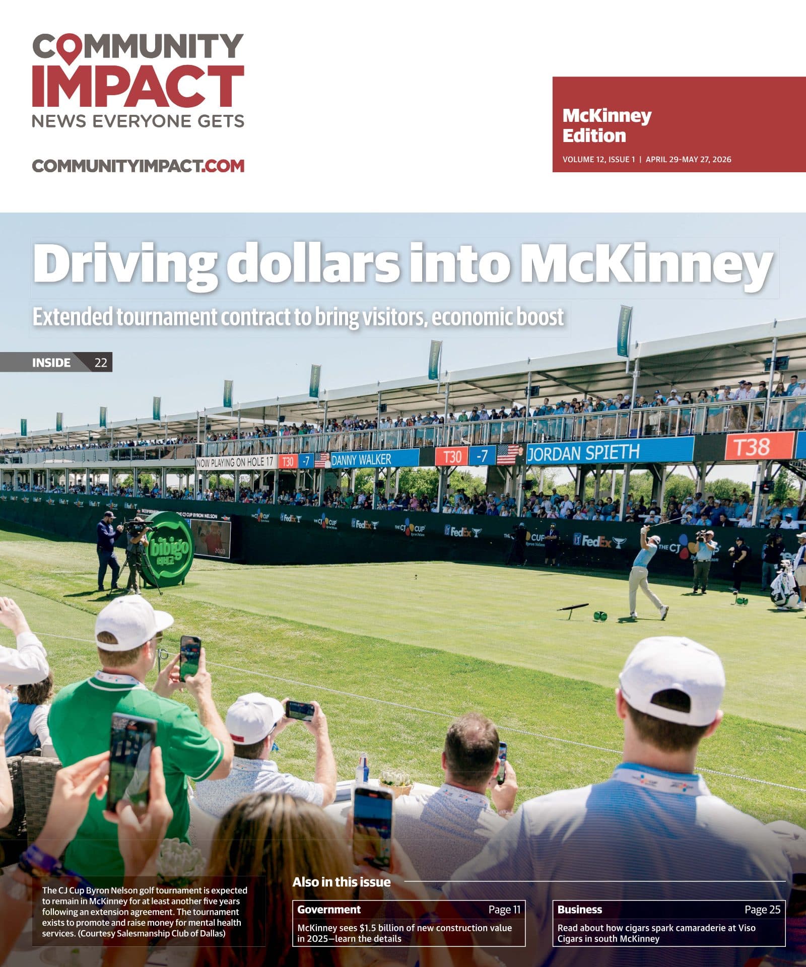 McKinney cover — April 2026