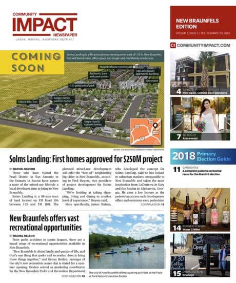 New Braunfels cover — February 2018