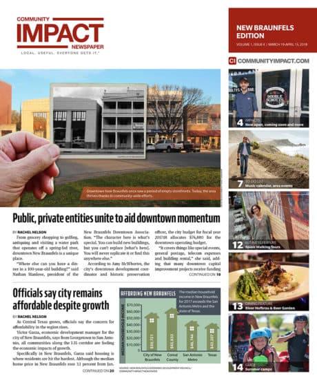 New Braunfels cover — March 2018