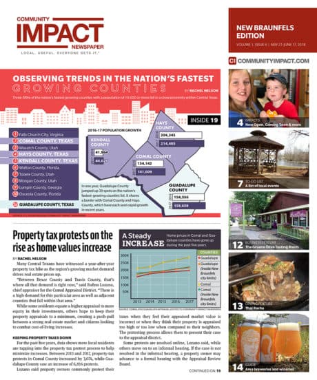 New Braunfels cover — May 2018