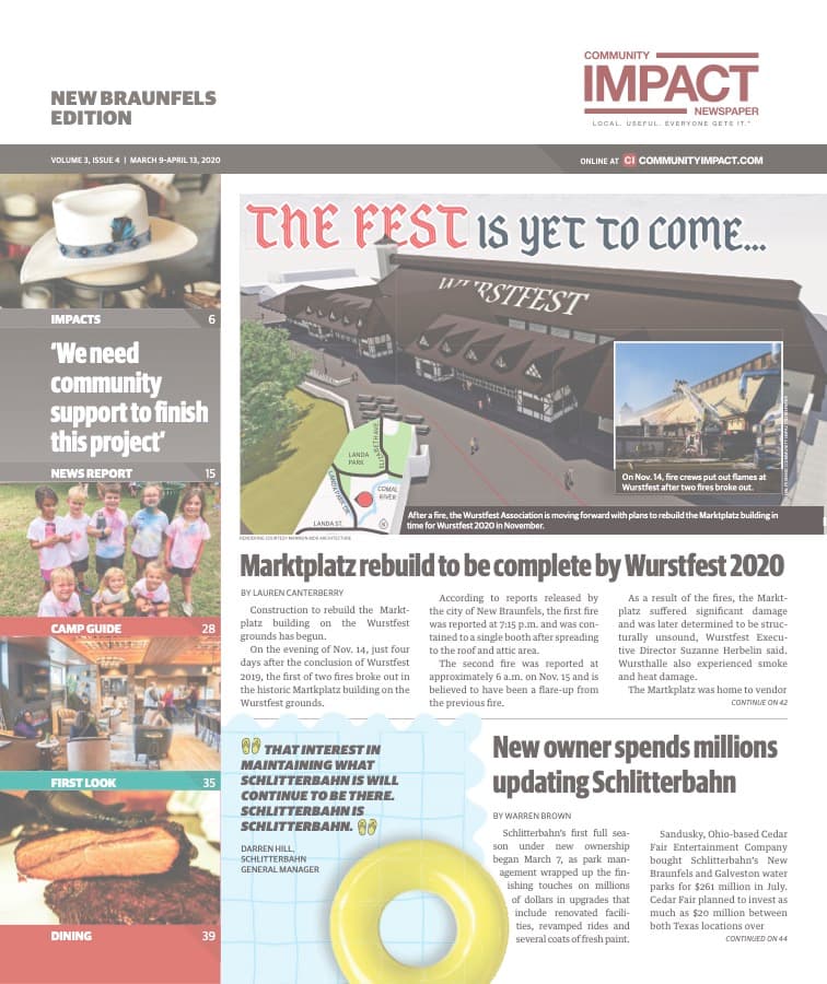 New Braunfels cover — March 2020