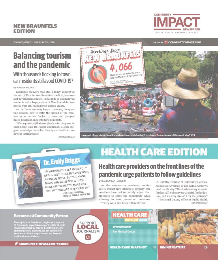 New Braunfels cover — June 2020
