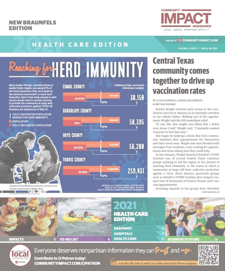 New Braunfels cover — June 2021