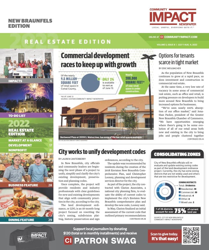 New Braunfels cover — July 2022