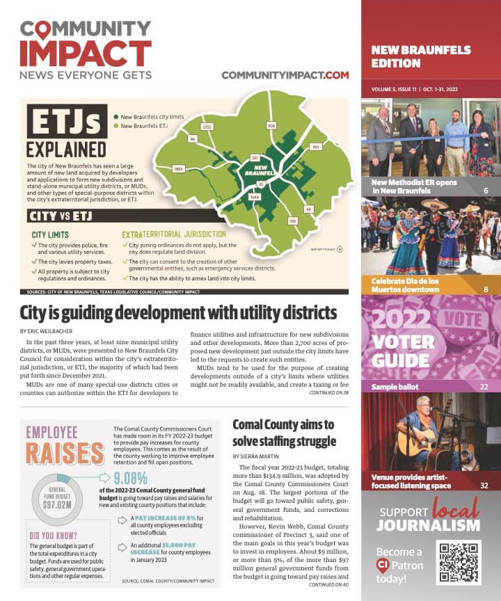 New Braunfels cover — October 2022