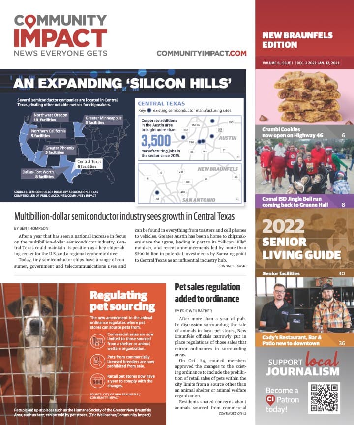 New Braunfels cover — December 2022