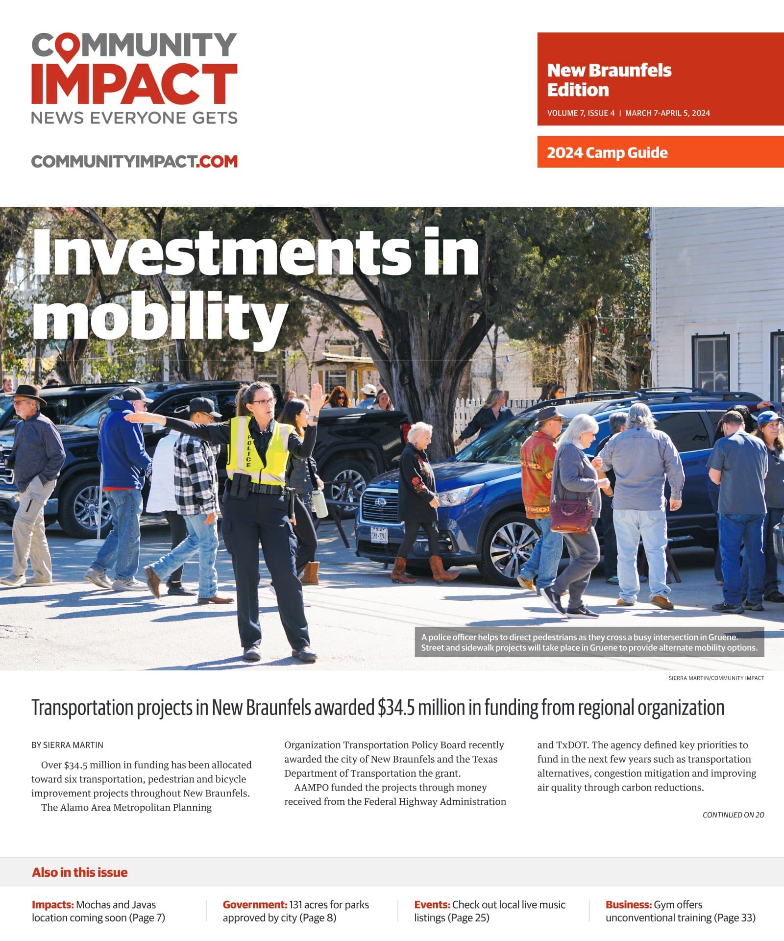 New Braunfels cover — March 2024