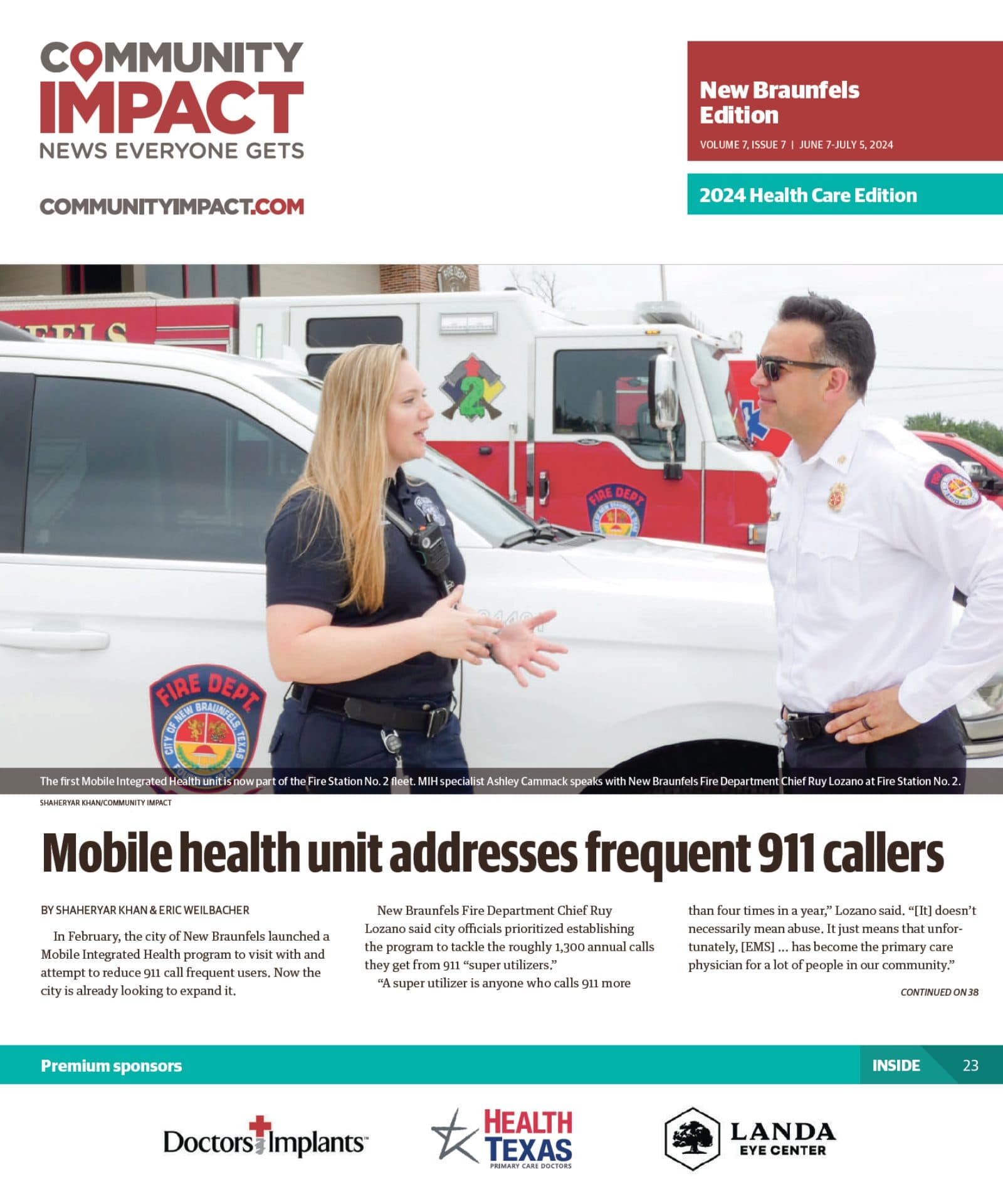 New Braunfels cover — June 2024