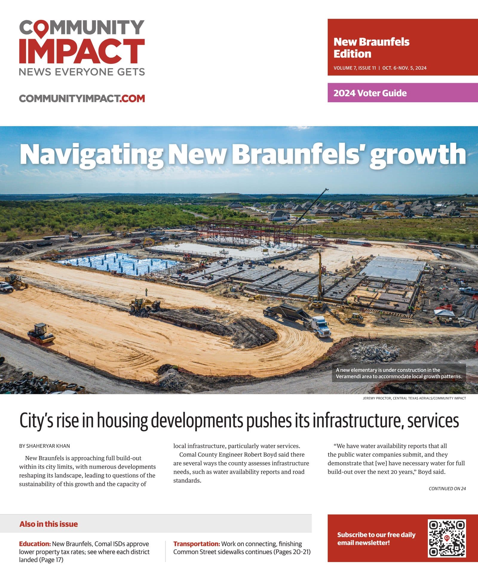 New Braunfels cover — October 2024