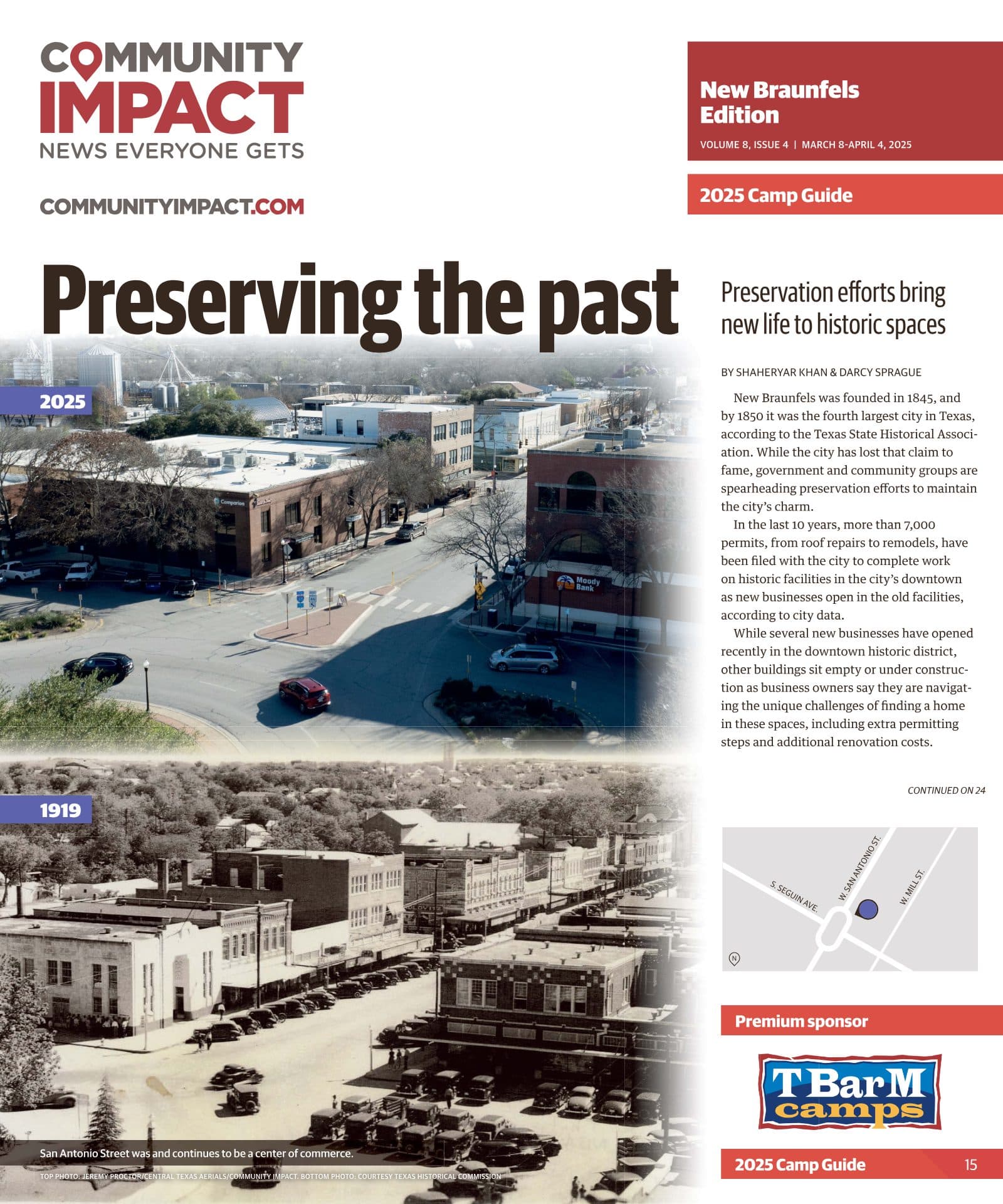 New Braunfels cover — March 2025