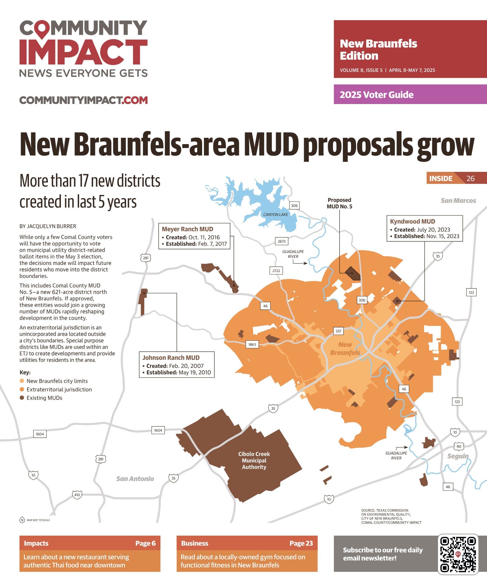 New Braunfels cover — April 2025