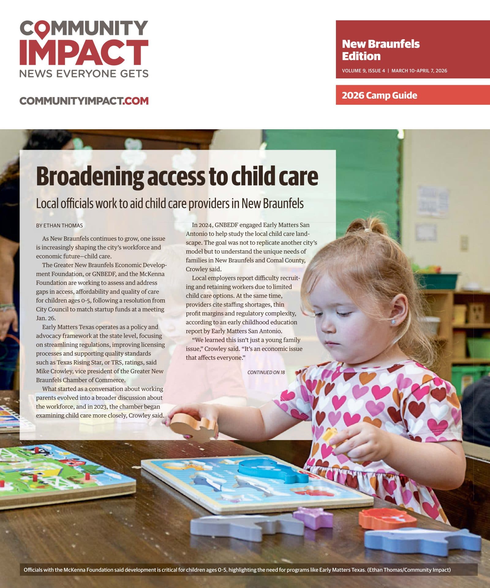 New Braunfels cover — March 2026