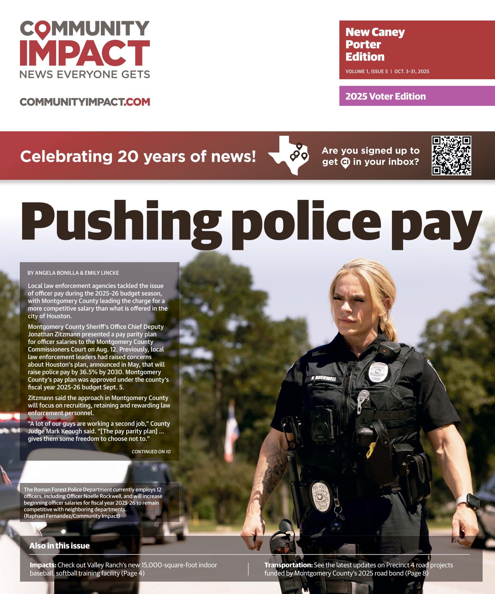 New Caney - Porter cover — September 2025