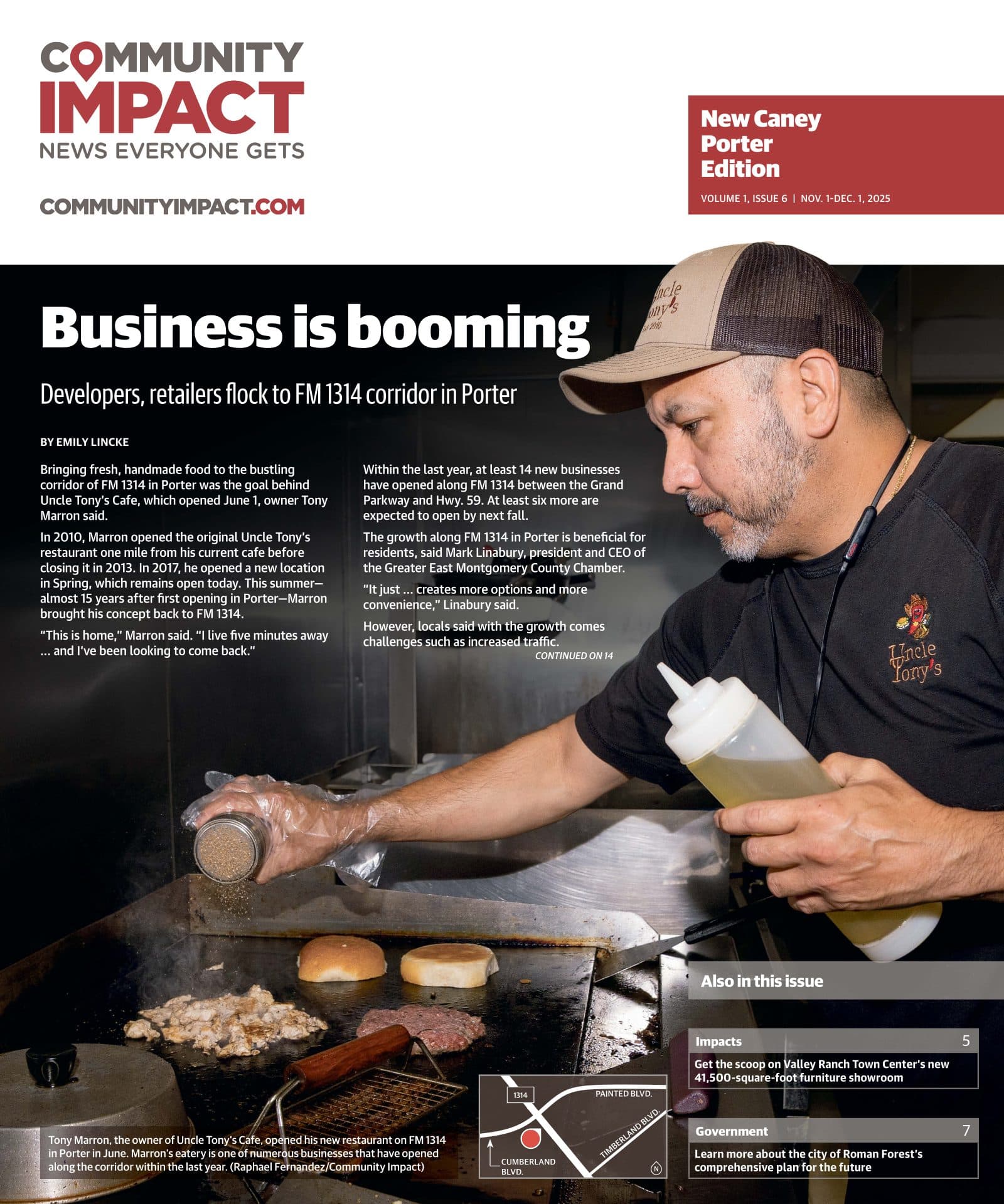 New Caney - Porter cover — October 2025