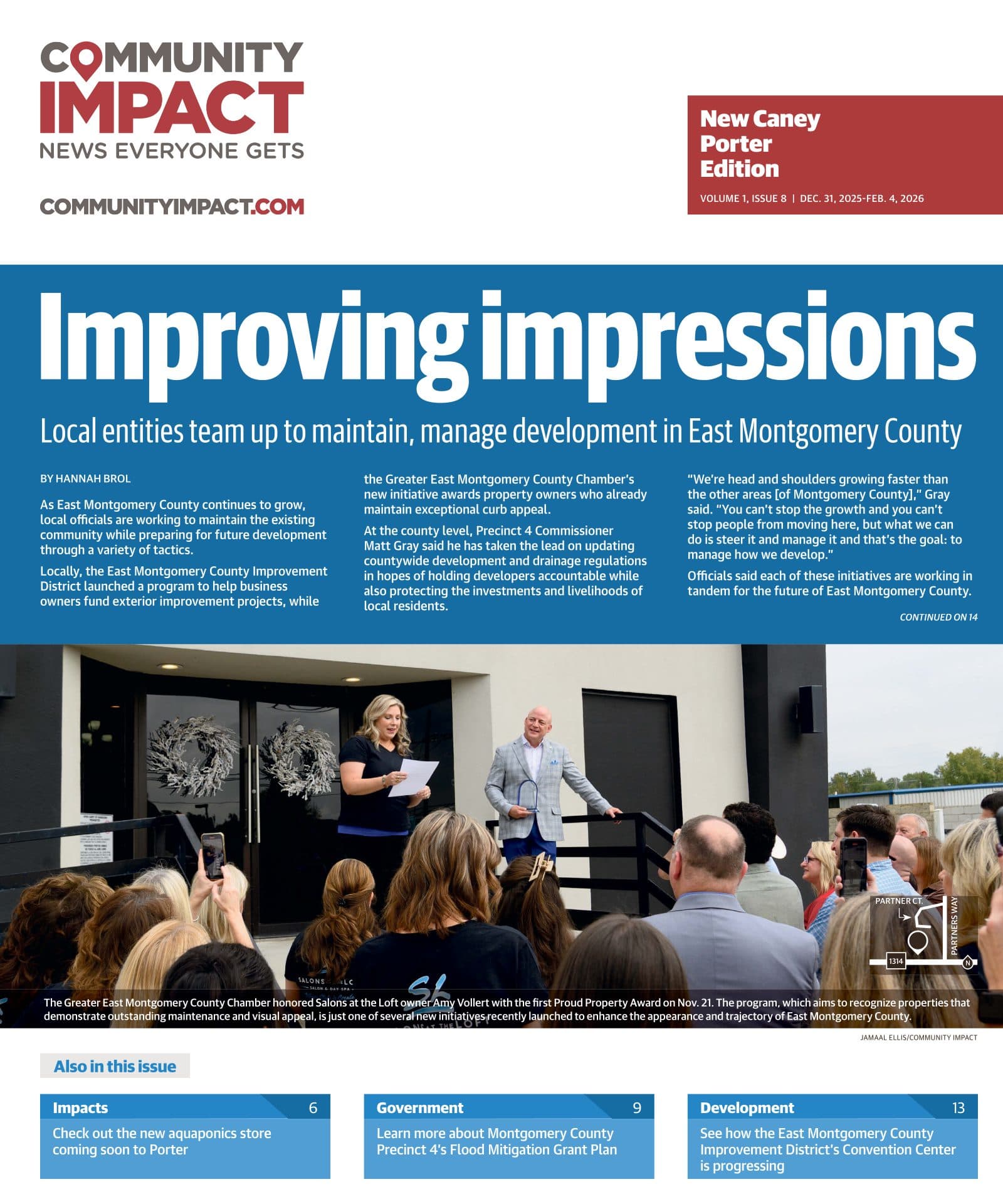 New Caney - Porter cover — December 2025
