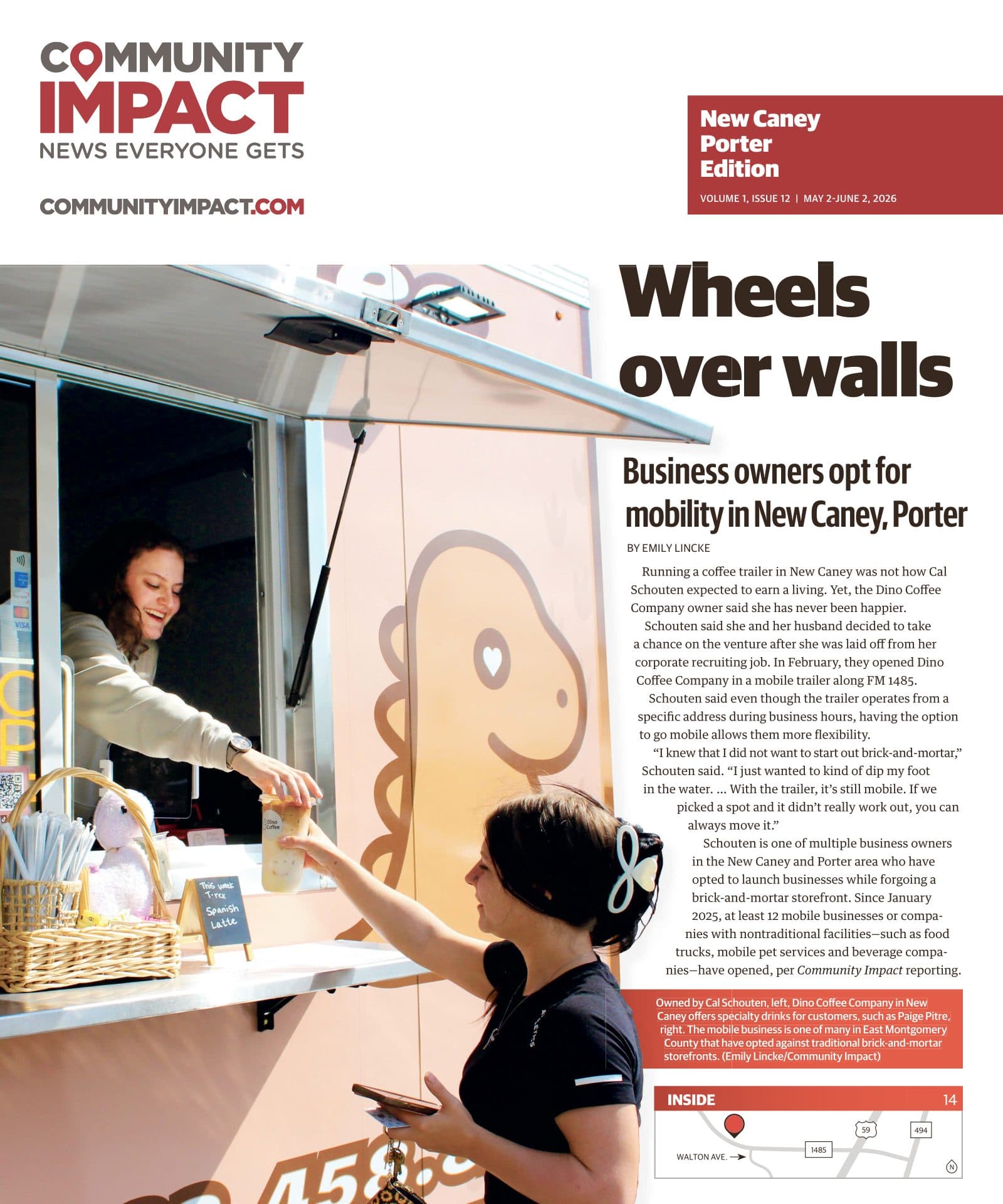 New Caney - Porter cover — April 2026