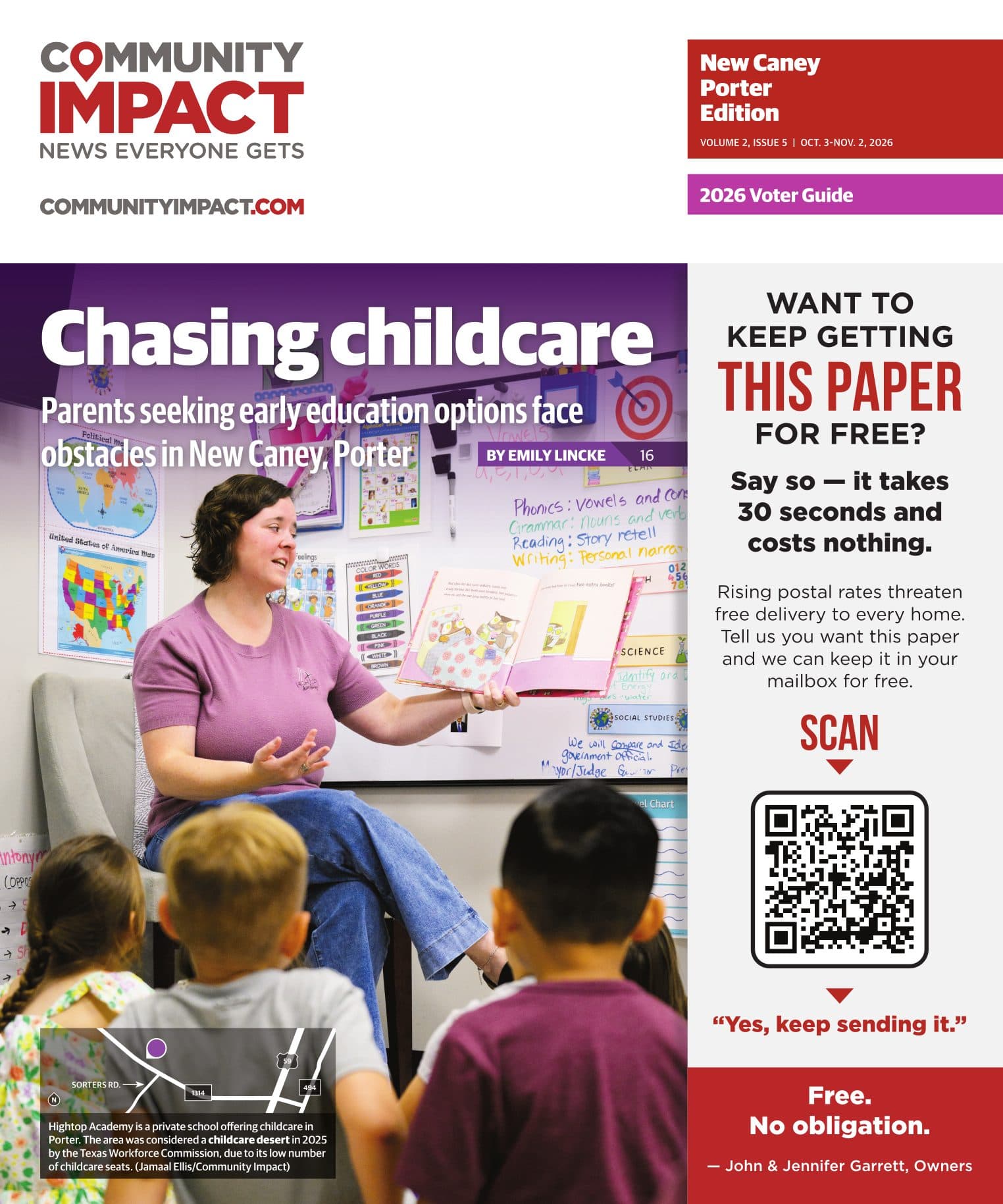 New Caney - Porter cover — September 2026