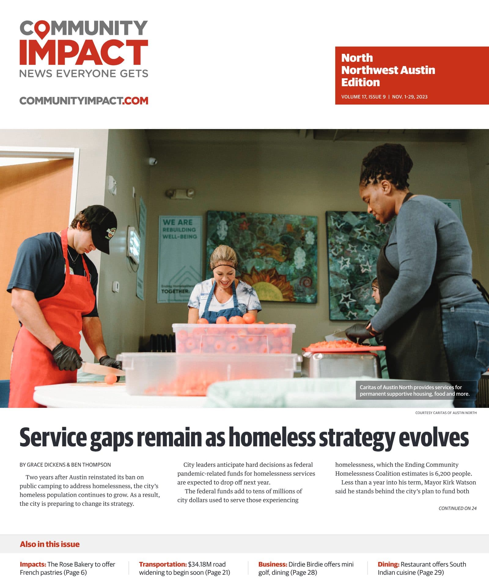 Northwest Austin cover — October 2023