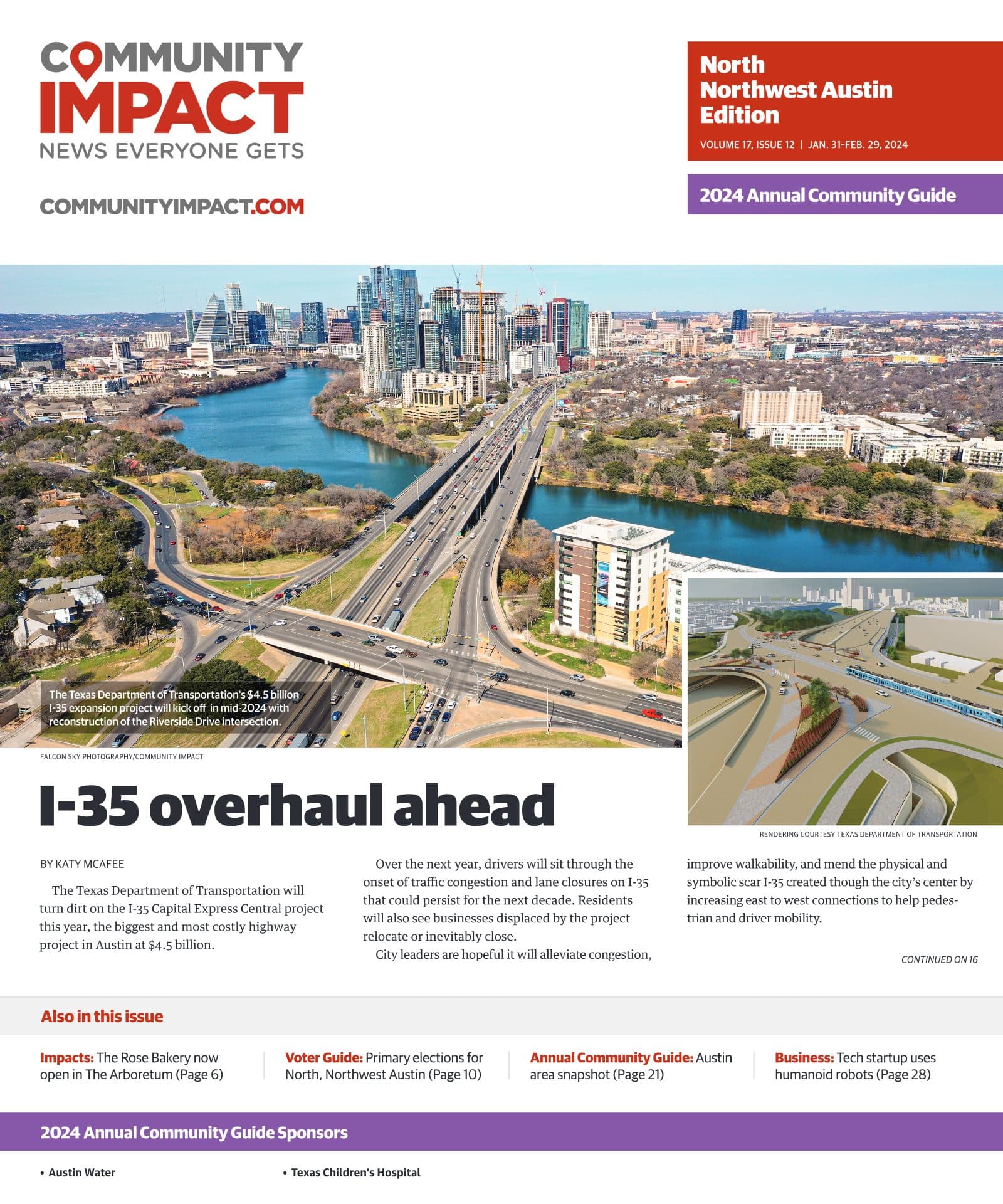 Northwest Austin cover — January 2024