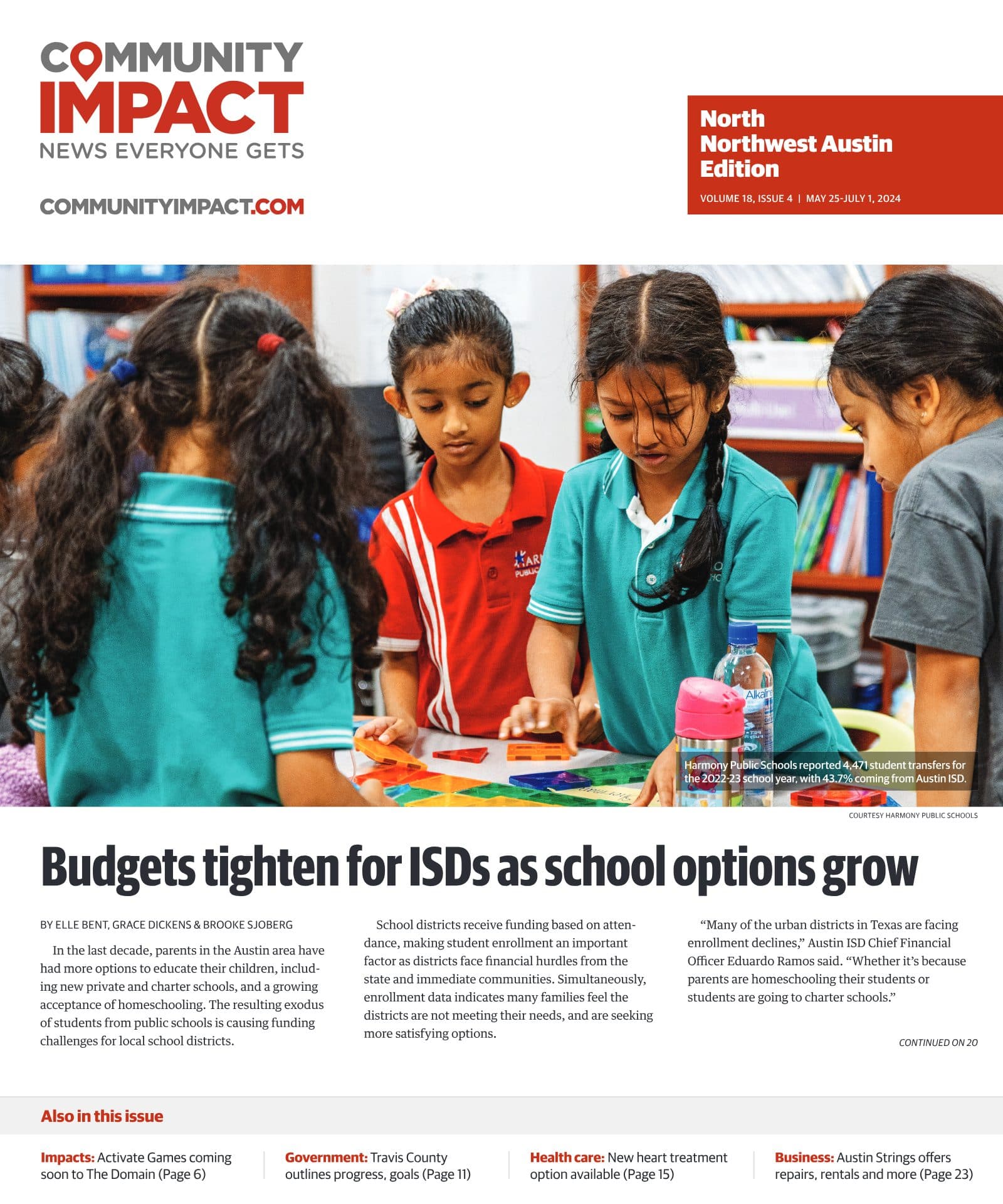 Northwest Austin cover — May 2024
