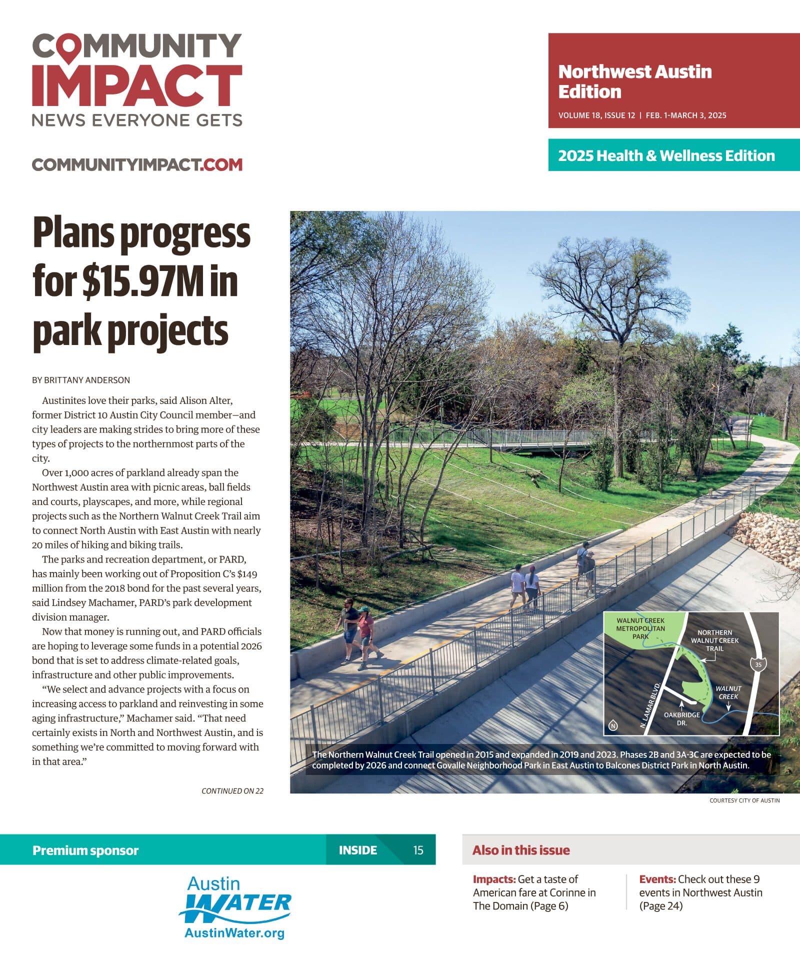 Northwest Austin cover — January 2025