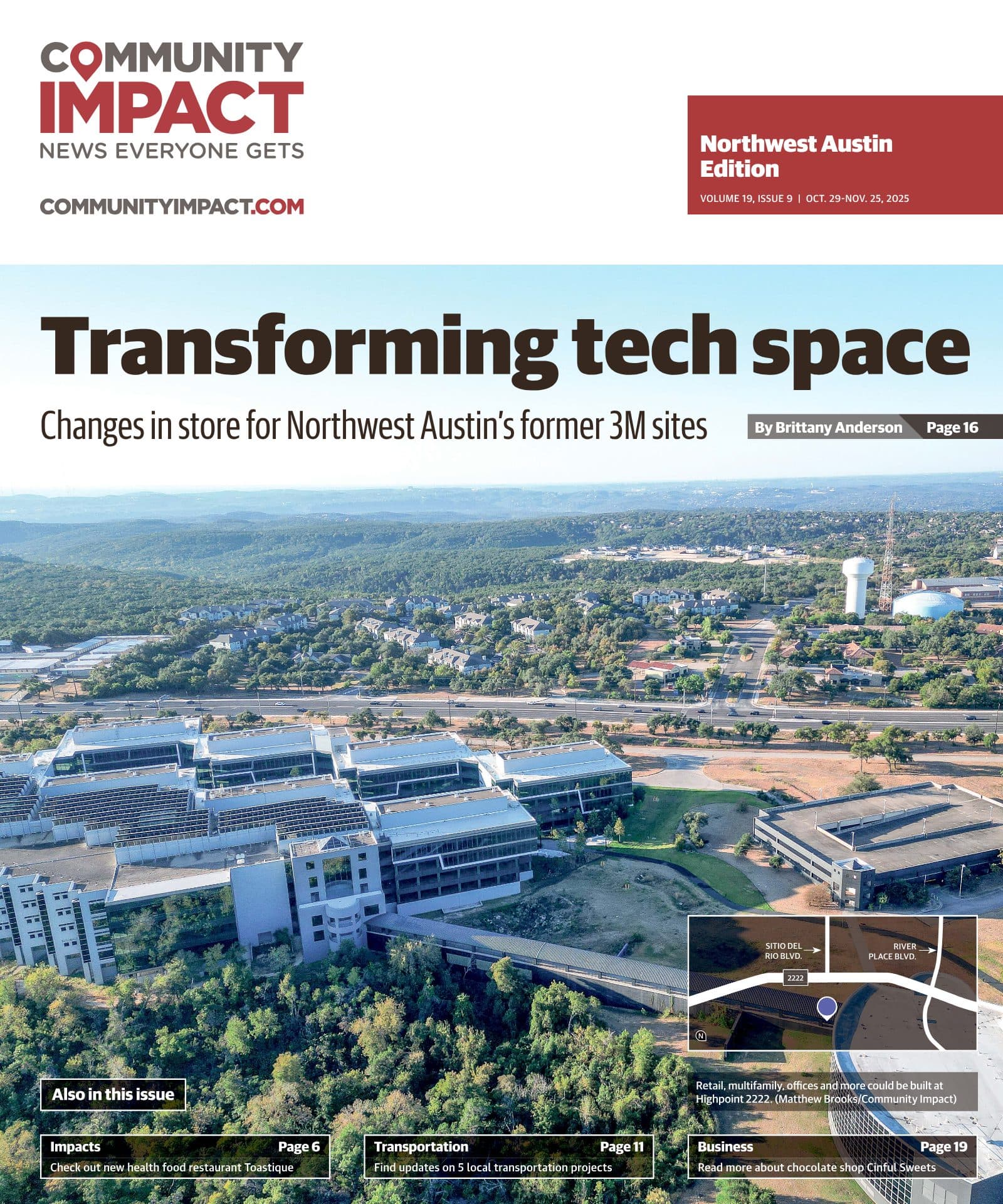 Northwest Austin cover — October 2025