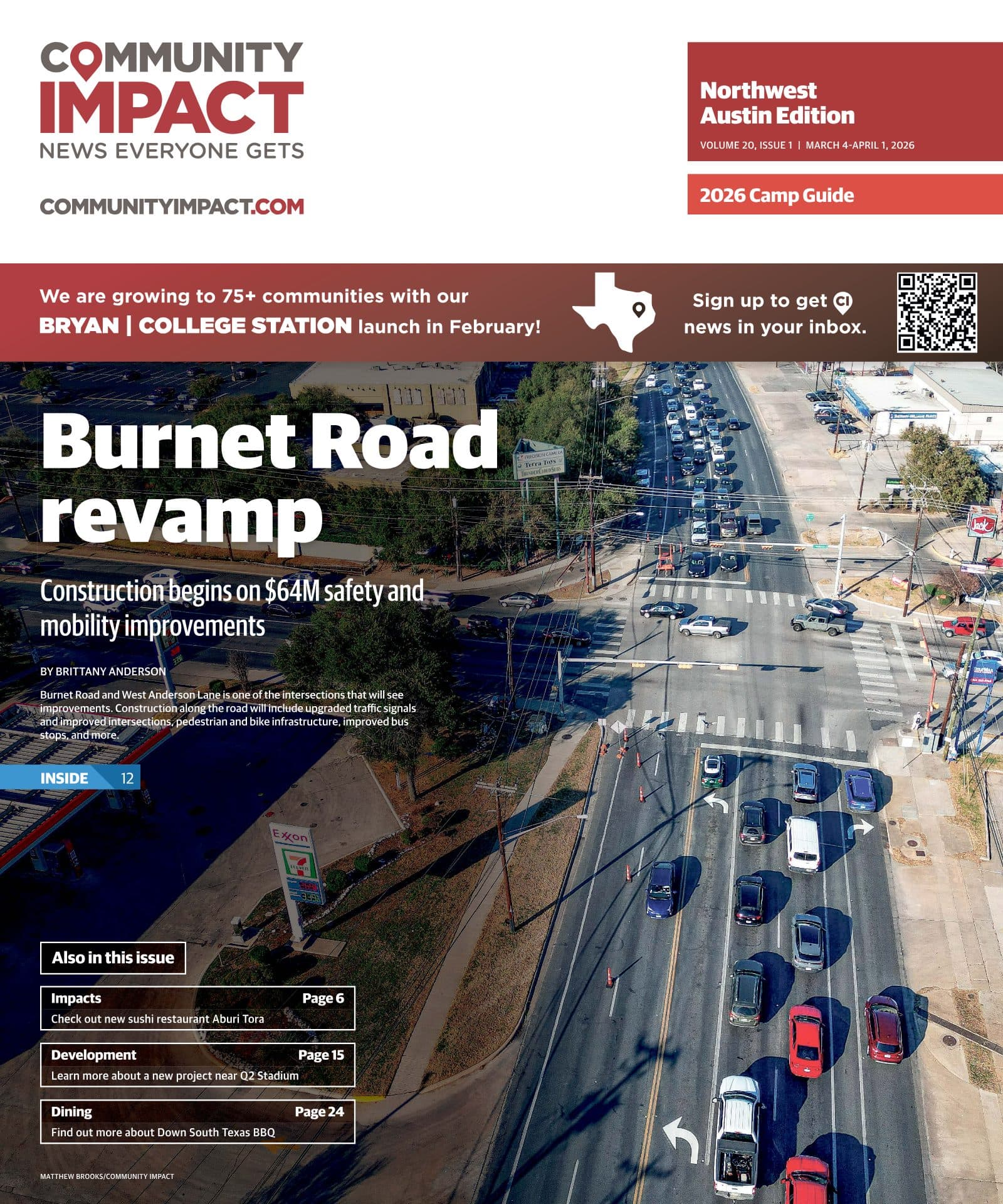 Northwest Austin cover — February 2026