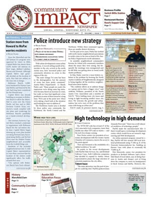 Northwest Austin cover — August 2007