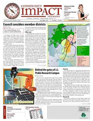 Northwest Austin cover — October 2007