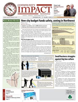 Northwest Austin cover — November 2007